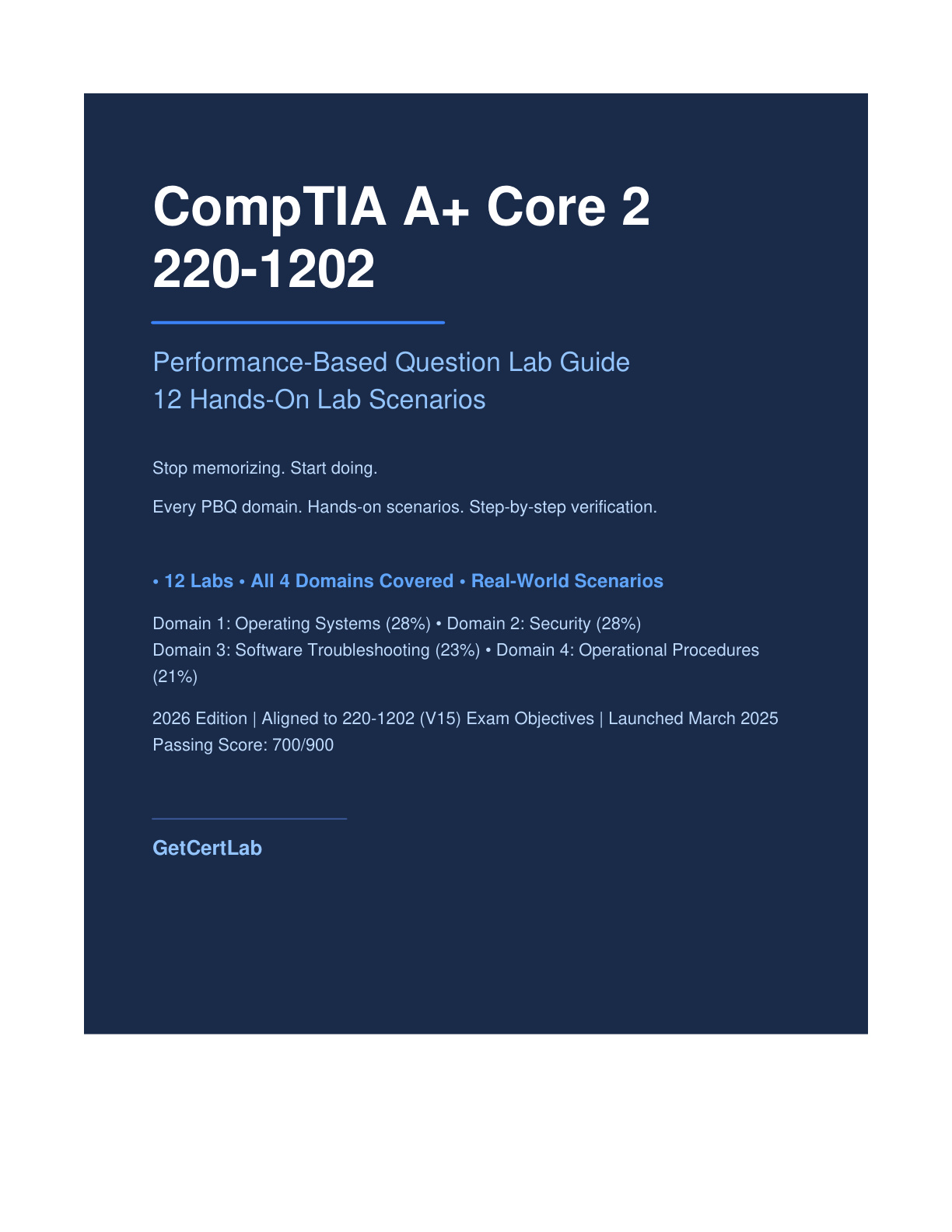 GetCertLab product cover